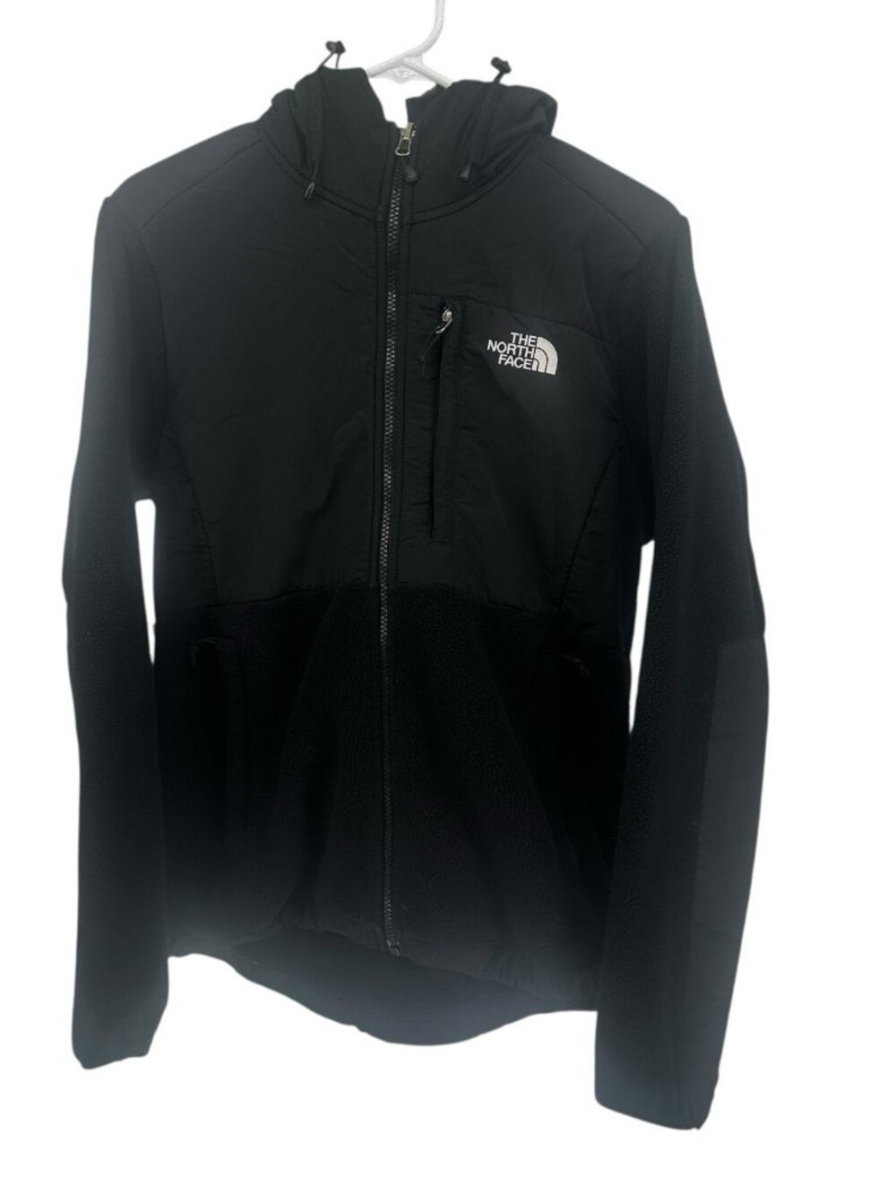 North Face Jackets Womens‎ Medium Black Denali Fleece Poloartec Full Zip Hooded